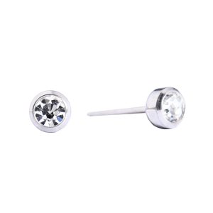 3mm Crystal Bezel Surgical Stainless Steel