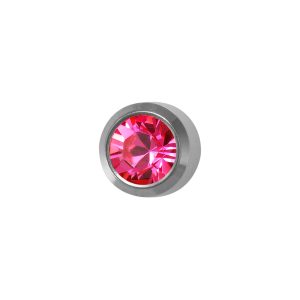Mini October Rose Bezel Surgical Stainless Steel