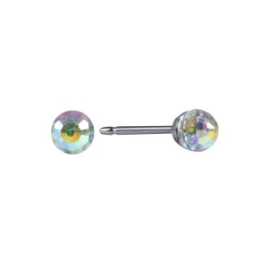 4mm AB Crystal Ball Surgical Stainless Steel