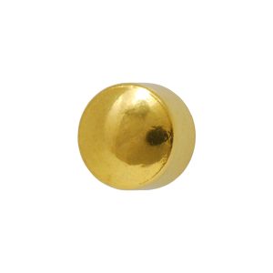 Regular Full Moon Gold Plated over Surgical Stainless Steel