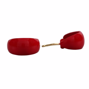 3/8" Red J Smooth Hoop